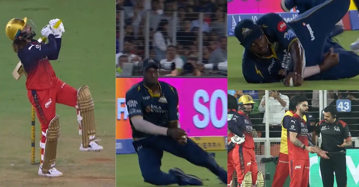 MIRAR: Virat Kohli está furioso por la controvertida captura de Jason Holder en el partido GT vs RCB IPL 2026