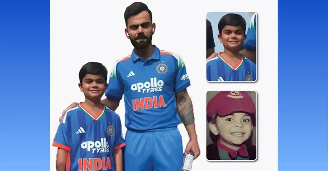 El momento ‘Chota Cheeku’ se vuelve viral cuando Virat Kohli conoce a su joven doble – IND vs Nueva Zelanda