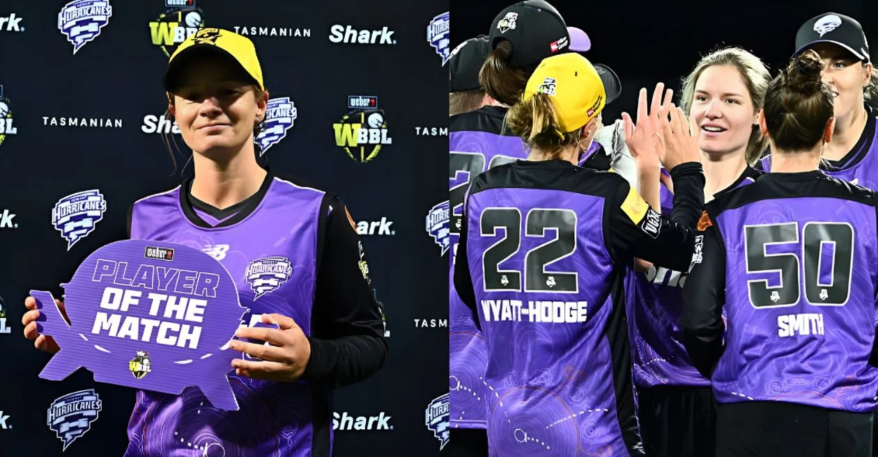 WBBL|11: Danni Wyatt-Hodge y Molly Strano ayudan a los Hobart Hurricanes a lograr una victoria dominante sobre los Melbourne Stars