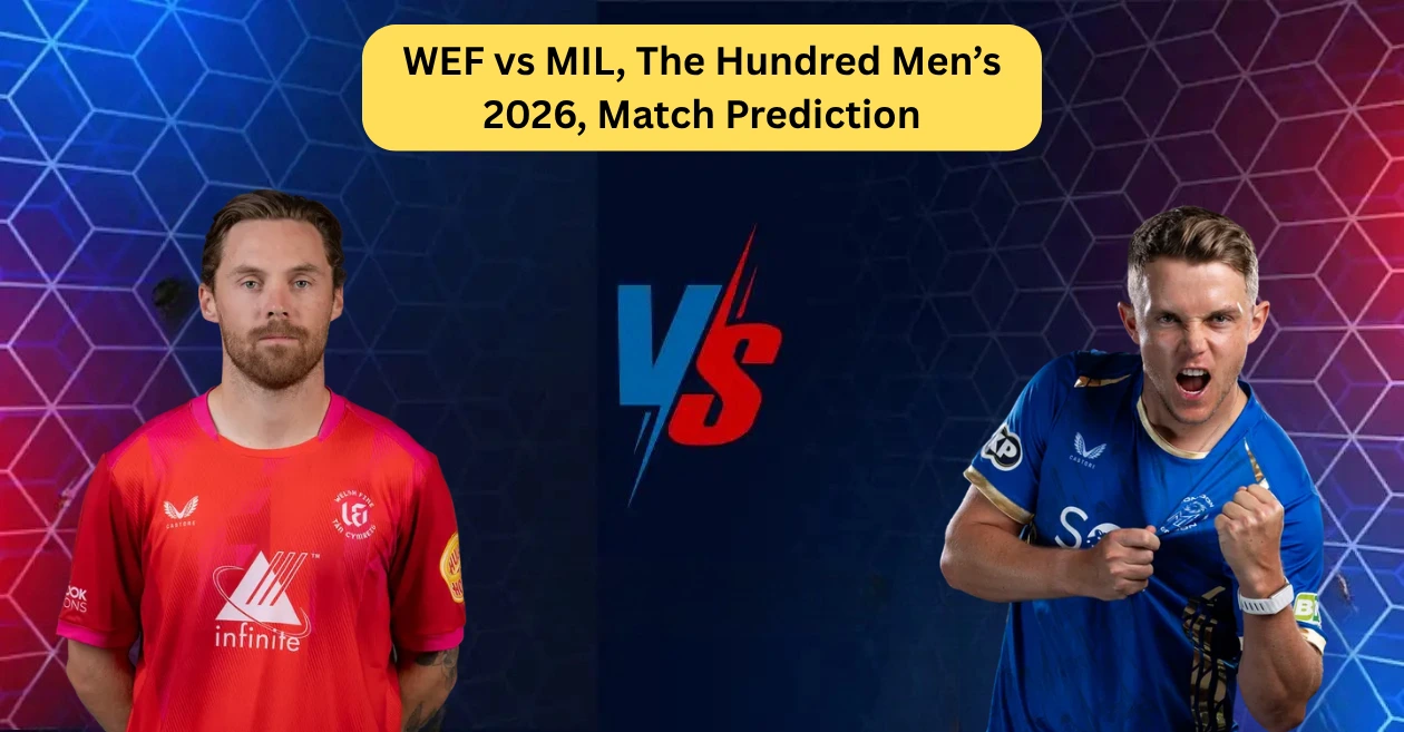 WEF vs MIL, The Hundred Men’s 2026, predicción del partido: ¿Quién ganará el partido de hoy entre Welsh Fire y MI London?