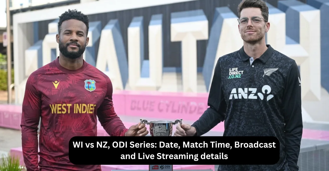 WI vs NZ, serie ODI: fecha, hora, transmisión y detalles de la transmisión en vivo