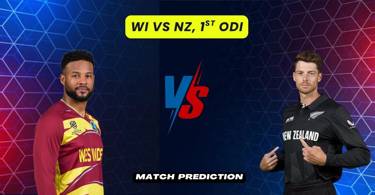 WI vs Nueva Zelanda, 1er ODI, predicción del partido: ¿Quién ganará el partido de hoy entre las Indias Occidentales y Nueva Zelanda?