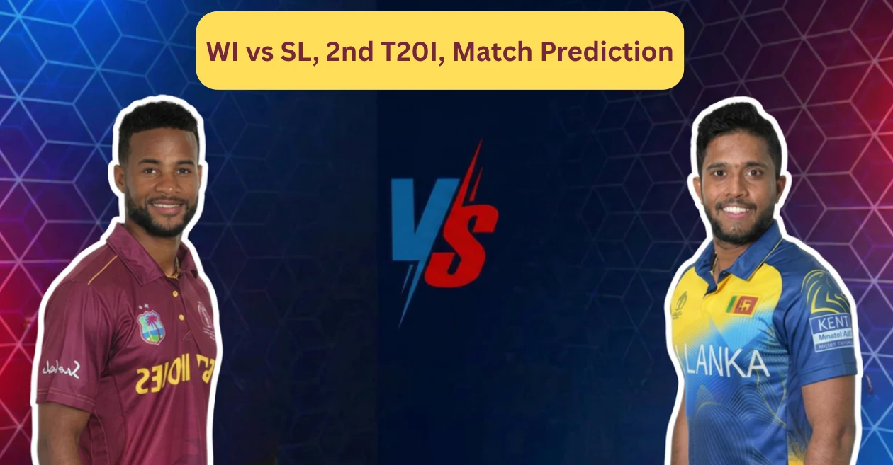 WI vs SL, 2do T20I, Predicción del partido: ¿Quién jugará en el partido de hoy entre las Indias Occidentales y Sri Lanka?