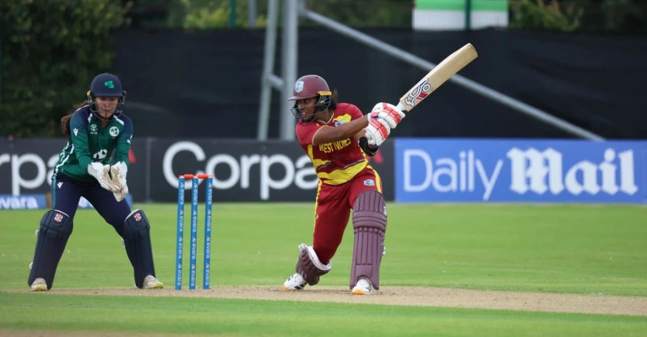 El impresionante siglo de Hayley Matthews lleva a las Indias Occidentales a una gran victoria sobre Irlanda en el primer ODI femenino