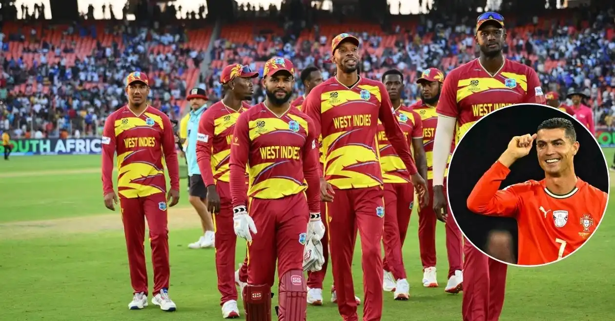 El hilandero de las Indias Occidentales pide en broma ayuda a Cristiano Ronaldo mientras el equipo queda varado en India después de la salida de la Copa del Mundo T20