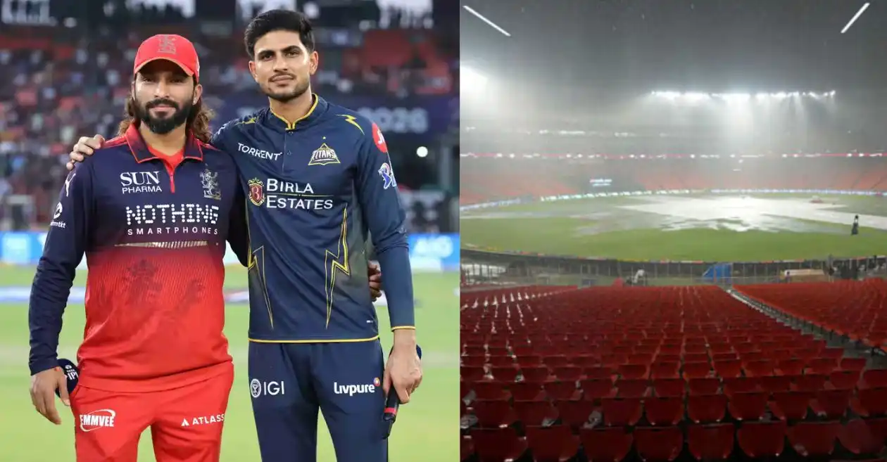 ¿Qué pasará si la final RCB vs GT IPL 2026 se desdibuja debido a la lluvia en Ahmedabad?