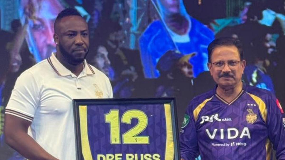 IPL 2026: KKR retira la camiseta número 12 en homenaje a Andre Russell
