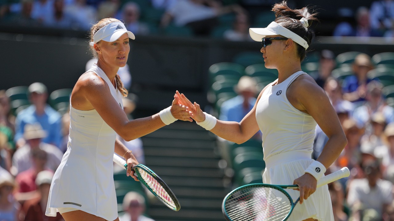 La canadiense Dąbrowski pierde en la final de dobles femenino de Wimbledon