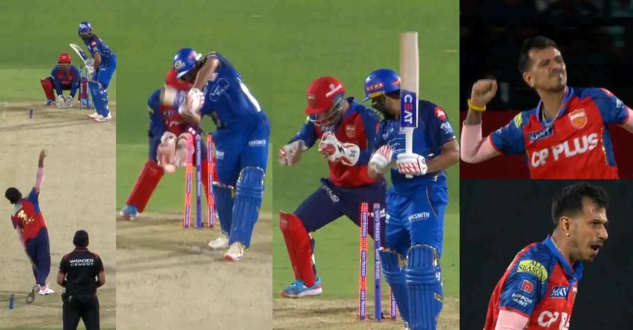 IPL 2026 (MIRAR): Yuzvendra Chahal vence a Rohit Sharma con un golpe excepcional durante el partido PBKS vs MI
