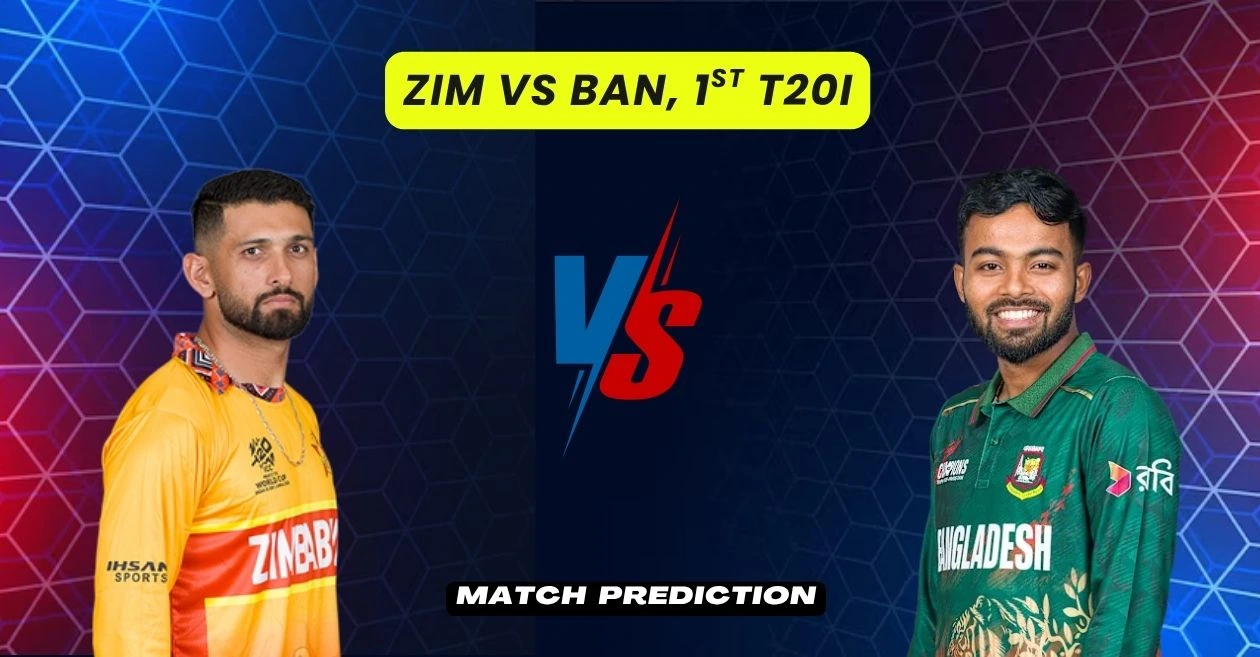 ZIM vs BAN, 1er T20I, Predicción del partido: ¿Quién ganará el partido de hoy entre Zimbabwe y Bangladesh?
