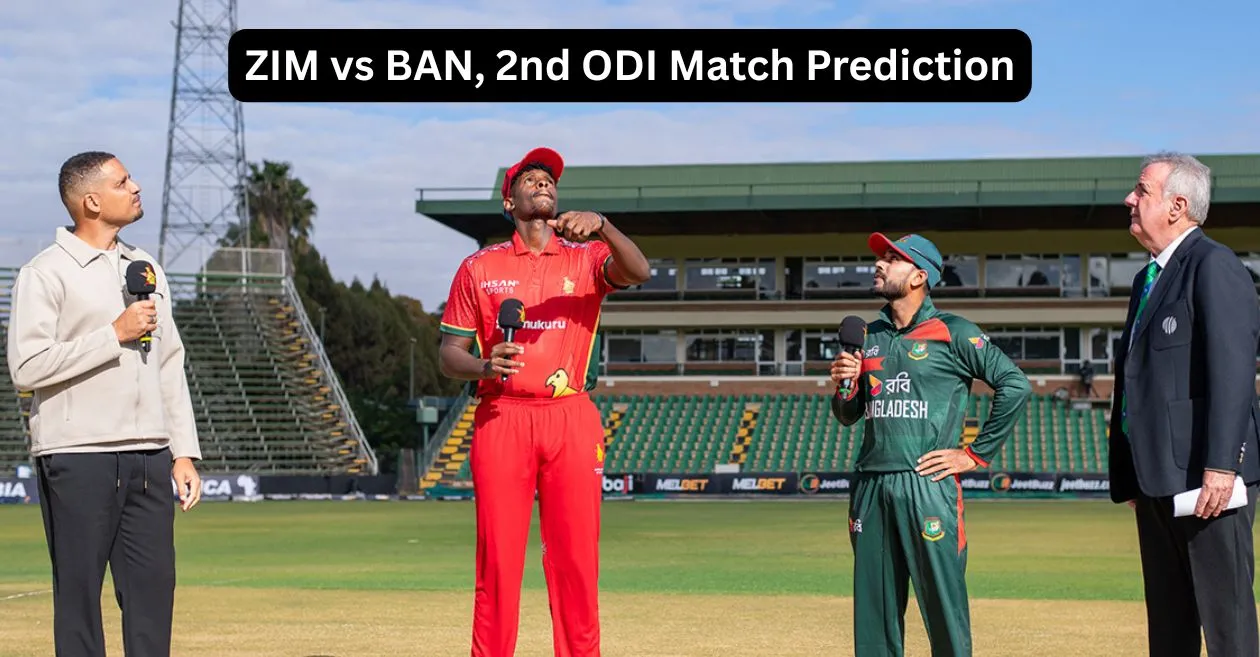 ZIM vs BAN, segunda predicción ODI: ¿Quién ganará el partido de hoy entre Zimbabwe y Bangladesh?