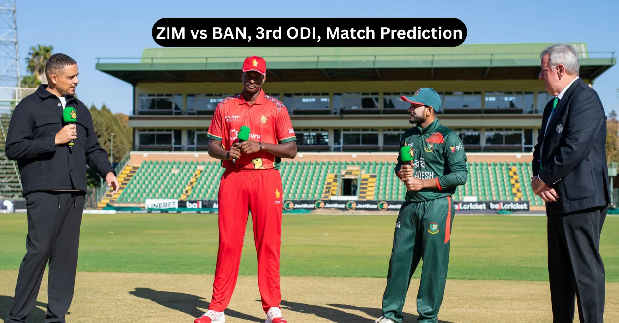 ZIM vs BAN, 3er ODI, Predicción del partido: ¿Quién ganará el partido de hoy entre Zimbabwe y Bangladesh?