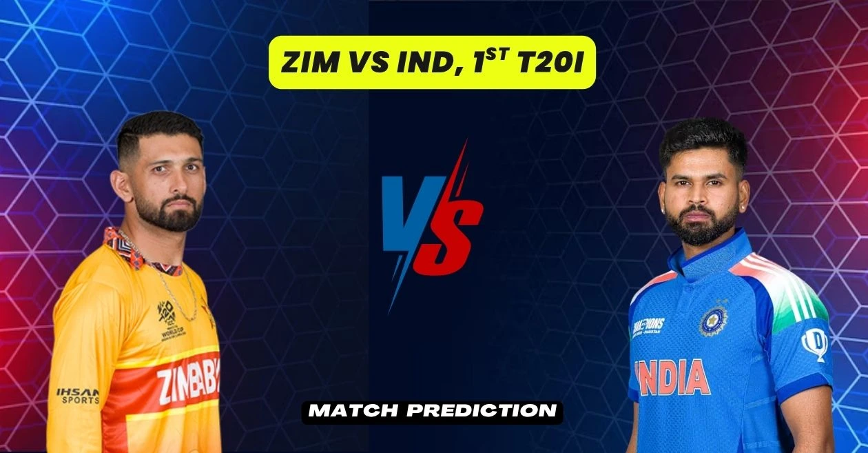 Predicción ZIM vs IND 1st T20I: ¿Quién ganará el partido de hoy entre Zimbabwe e India?