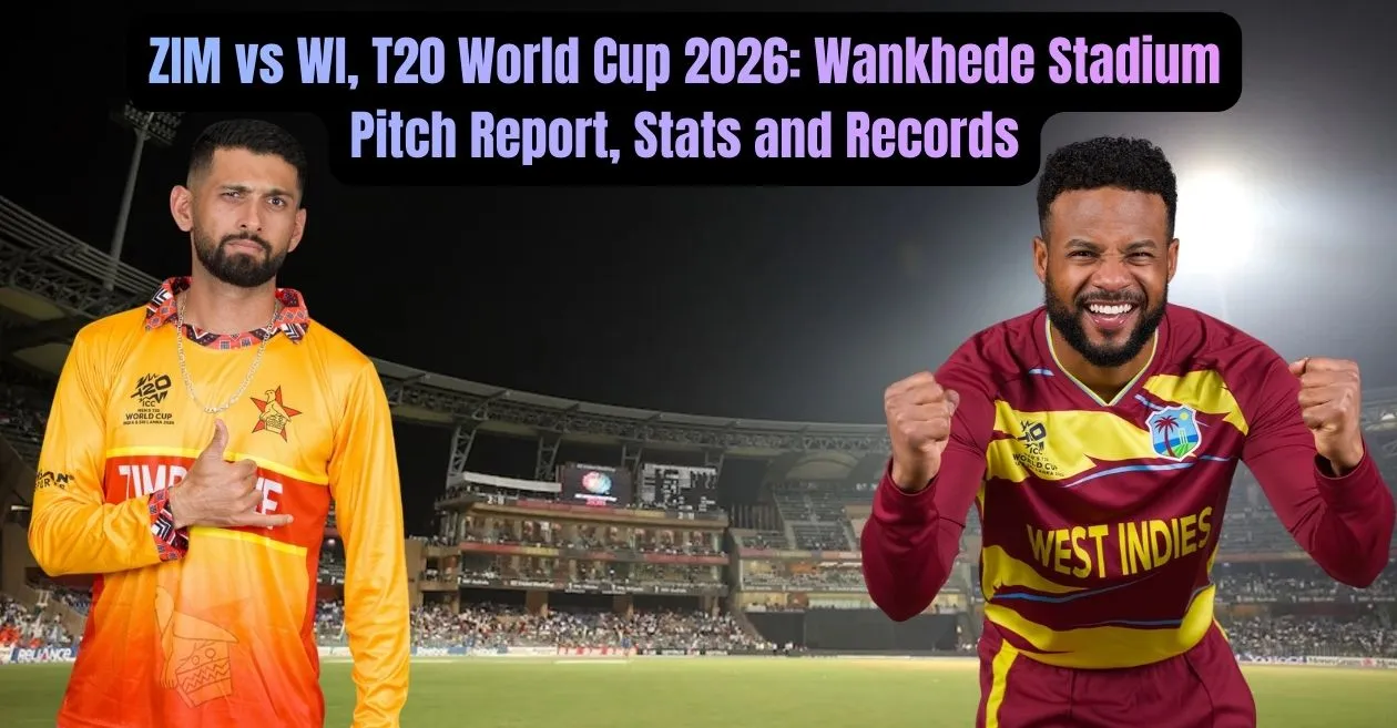 WIN vs WI, T20 World Cup 2026 Super 8: informe, estadísticas y récords del campo del estadio Wankhede