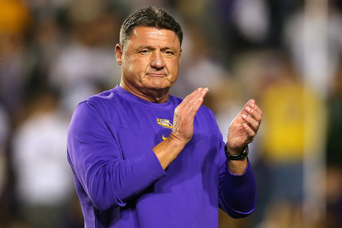 Ed Orgeron regresa al cuerpo técnico de LSU como asistente especial de Lane Kiffin