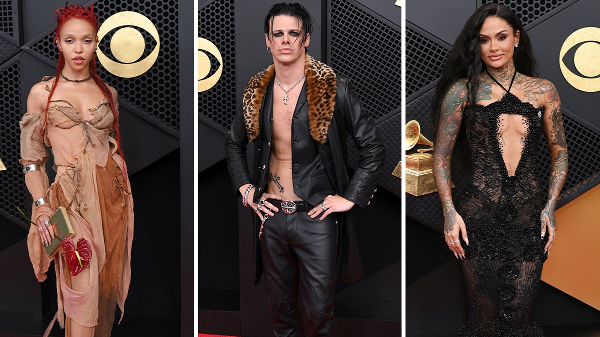 Llegadas a la alfombra roja de los premios Grammy 2026