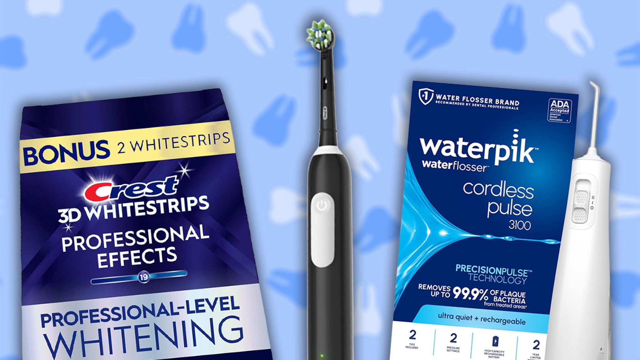 Cepillarse y usar hilo dental con estas opciones eléctricas