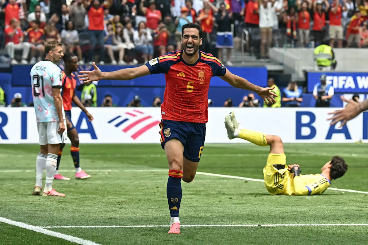 España llega a semifinales del Mundial con Mikel Merino anotando el gol de la victoria contra Bélgica