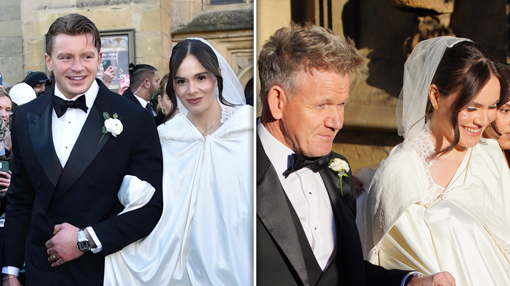 Holly, la hija de Gordon Ramsay, se casa con el nadador olímpico Adam Peaty