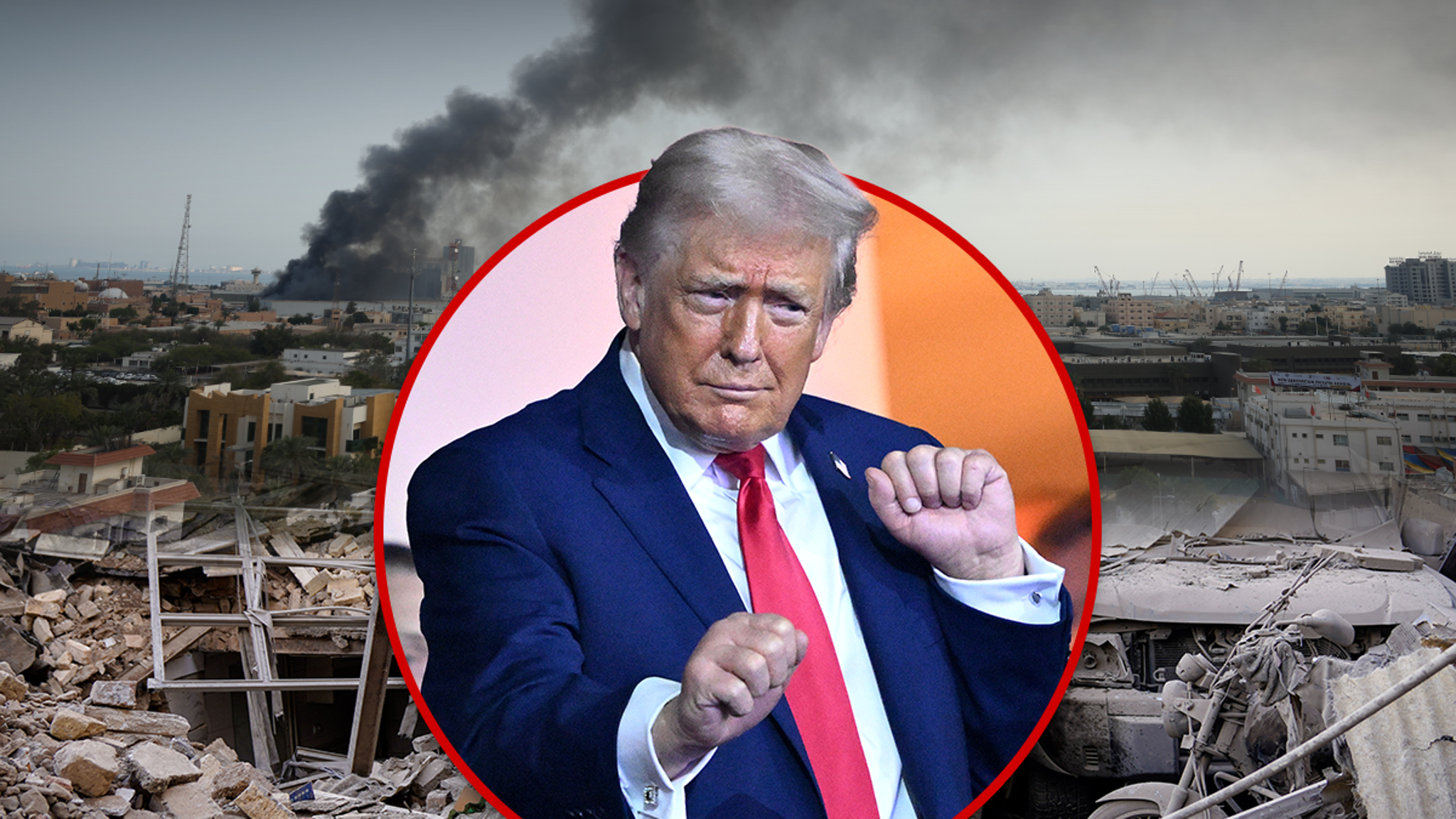 Donald Trump baila en un evento para recaudar fondos justo antes de los ataques aéreos de Irán