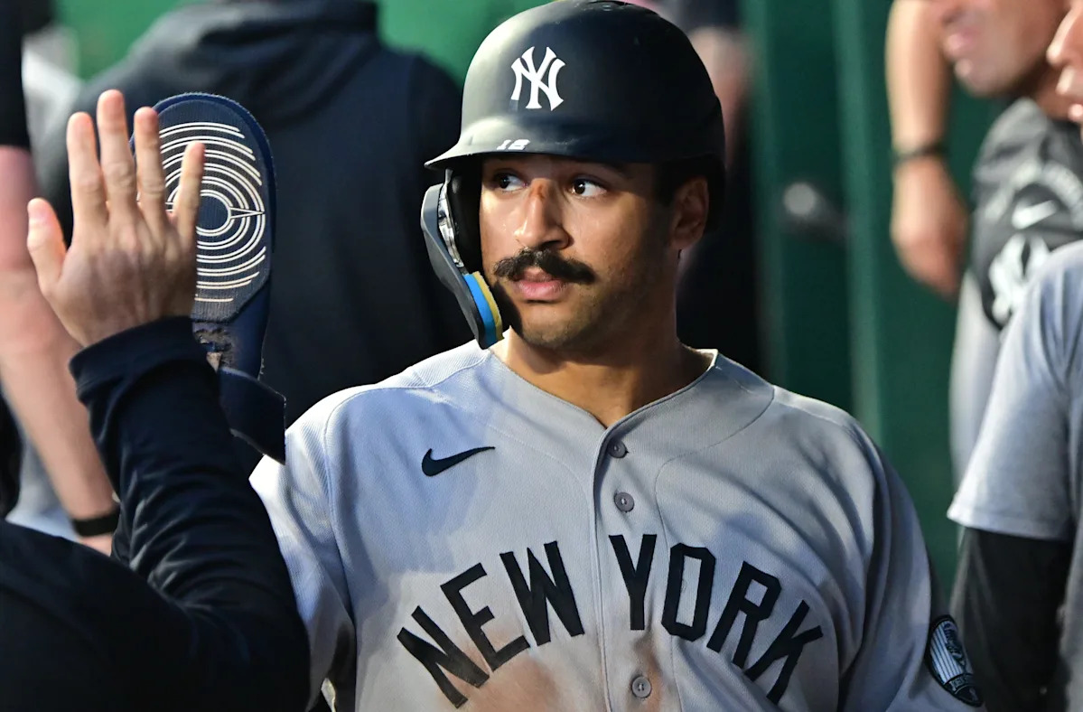 Los Yankees colocan a Trent Grisham en IL por distensión en el tendón de la corva derecho y activan a Jasson Domínguez