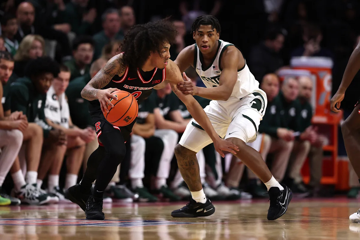 El No. 7 Michigan State escapa de Rutgers con una victoria en tiempo extra después de borrar un déficit de 12 puntos en la segunda mitad