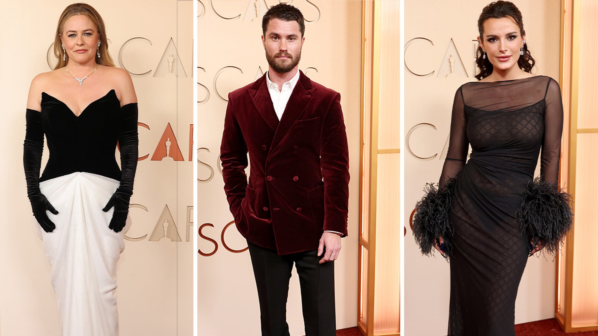 Las estrellas más importantes de Hollywood caminan por la alfombra roja de los Oscar 2026