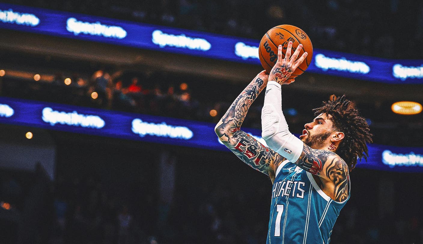 La moda viral ‘6-7’ crece en los juegos de baloncesto universitario de la NBA en todo el país