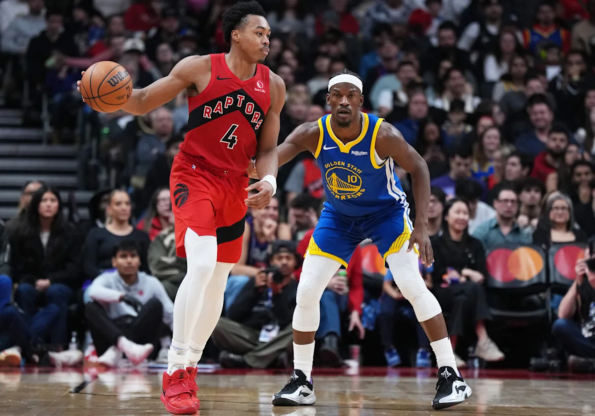La estrella de los Raptors, Scottie Barnes, registra un histórico triple-doble en la victoria en tiempo extra sobre los Warriors
