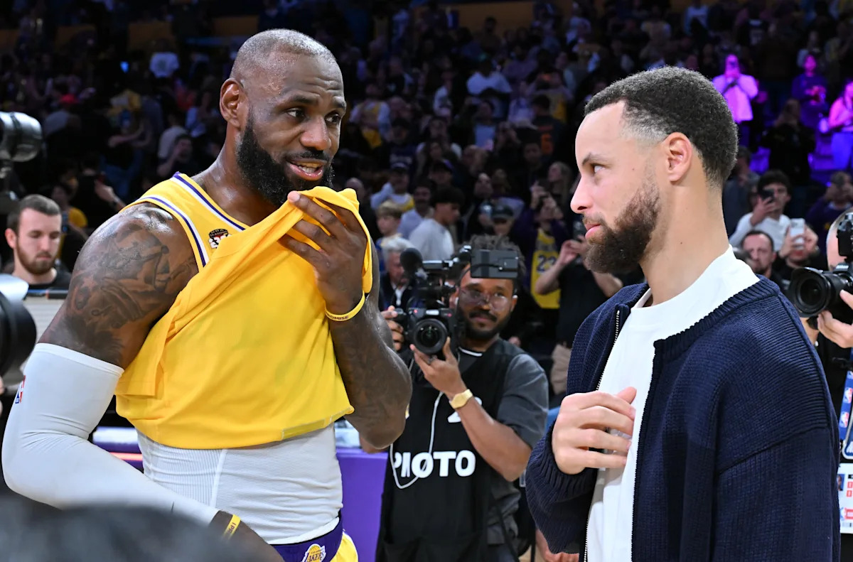 Stephen Curry habla de la posibilidad de que LeBron James se una a los Warriors: ‘Espero que suceda’