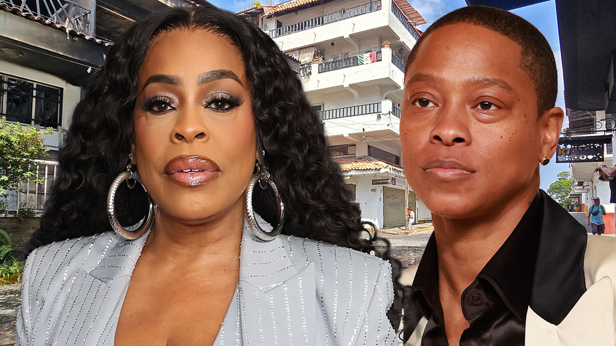 Niecy Nash y su esposa regresan a su hogar al refugio de Puerto Vallarta tras el asedio del cartel