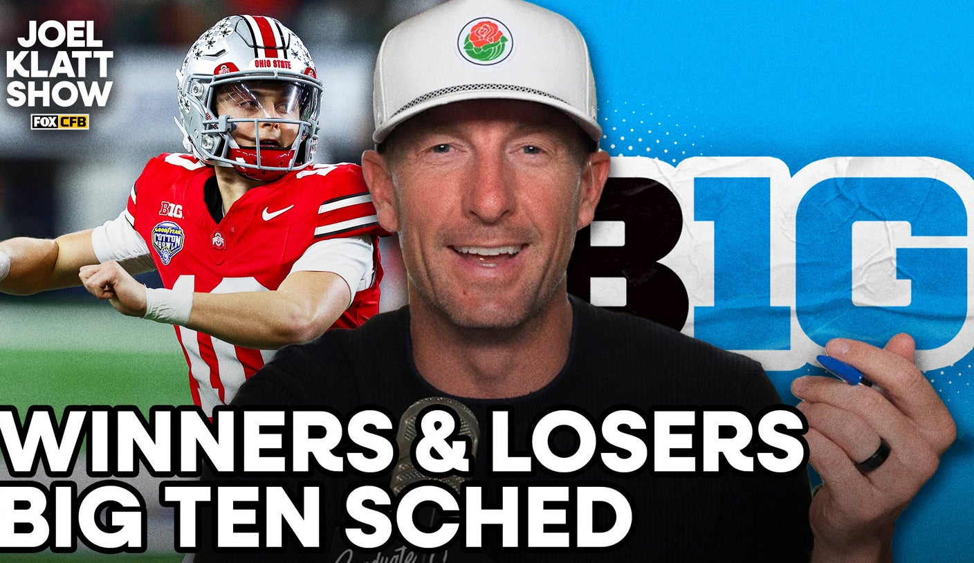 Los 3 mayores ganadores y perdedores del sorteo del calendario Big Ten de 2026 según Joel Klatt