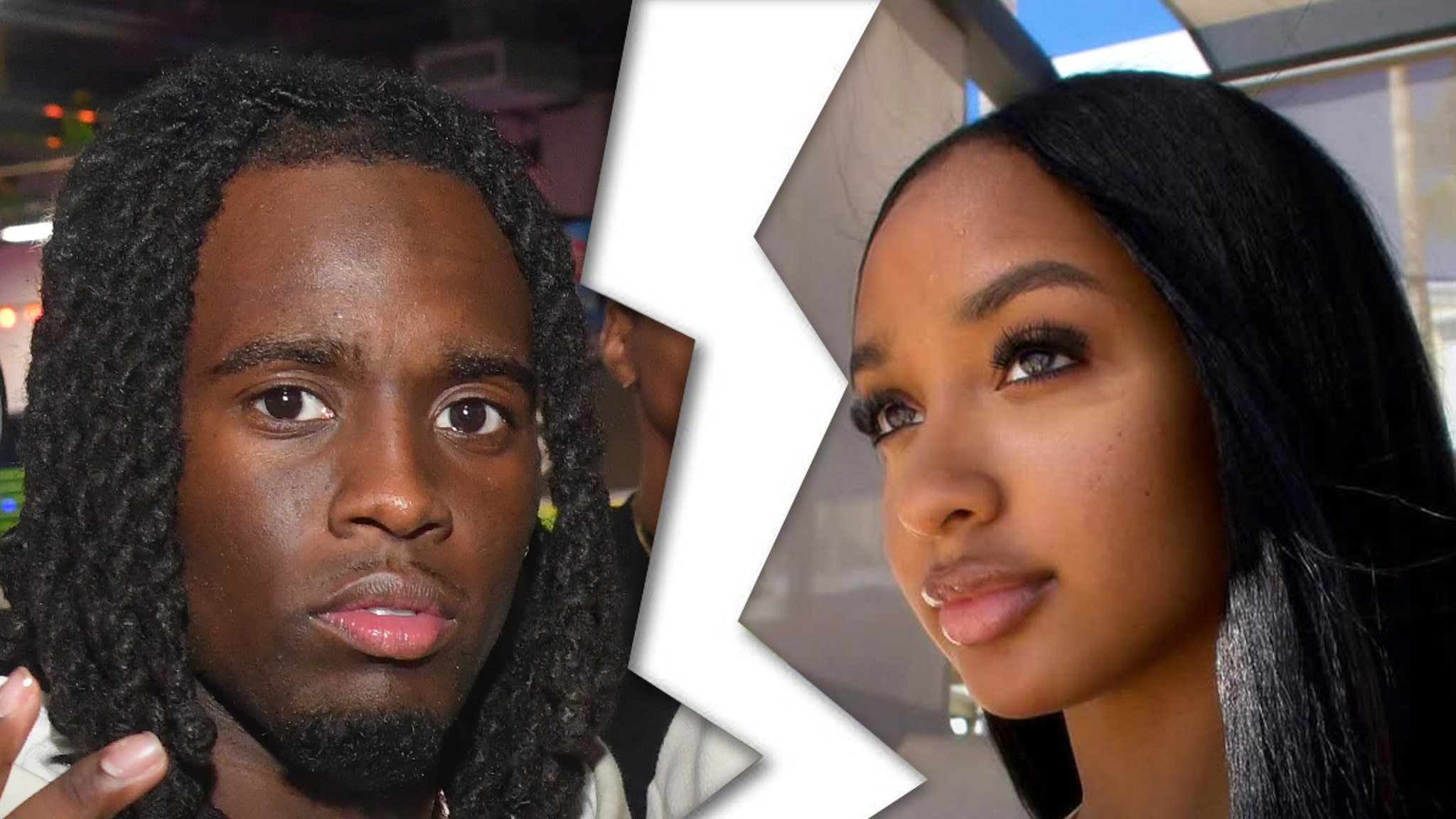 Kai Cenat anuncia ruptura con la estrella de las redes sociales Gabrielle Alayah