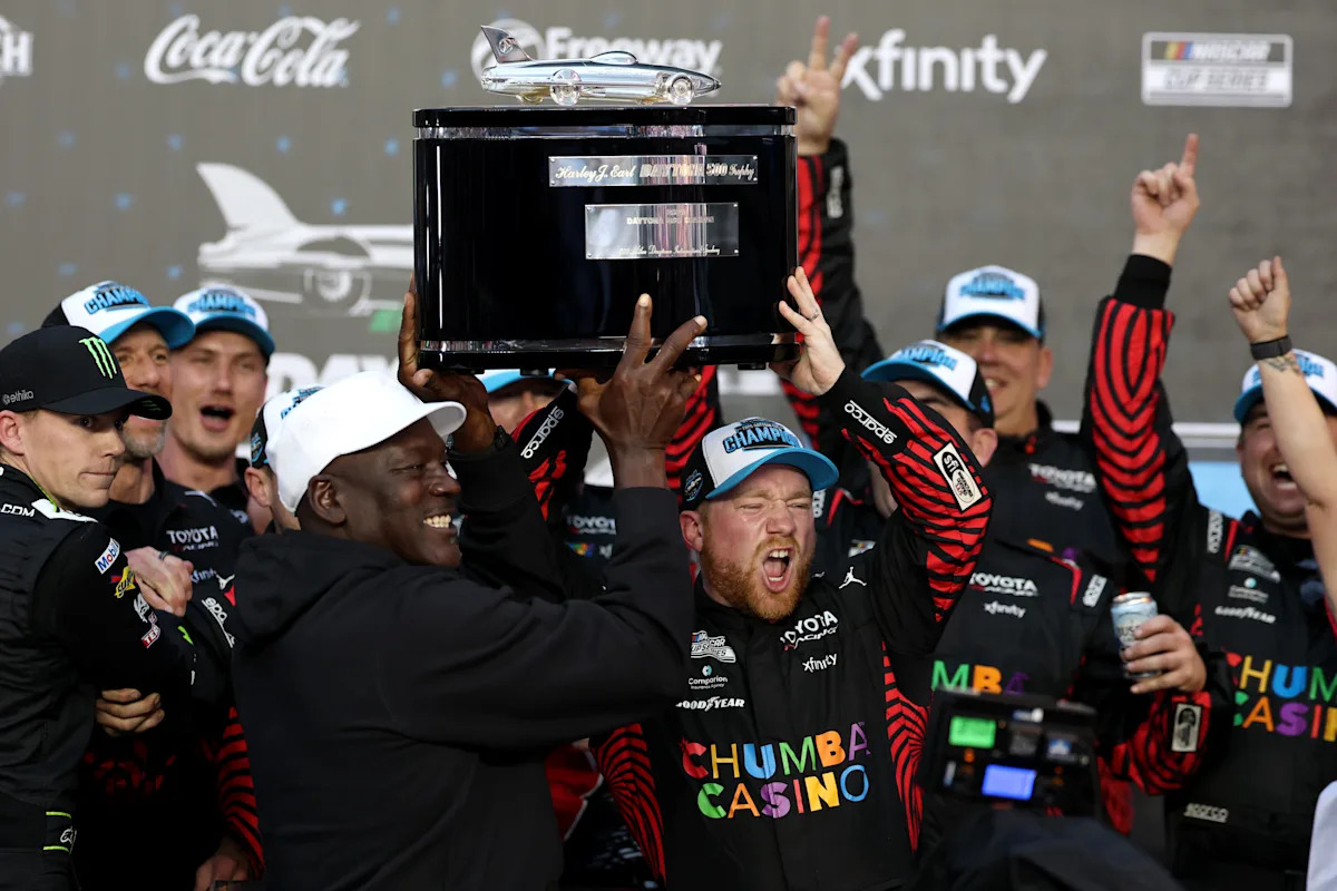 ‘Algo se sintió bien’: el ganador de las 500 Millas de Daytona, Tyler Reddick, habla de estrategia, coraje y Michael Jordan