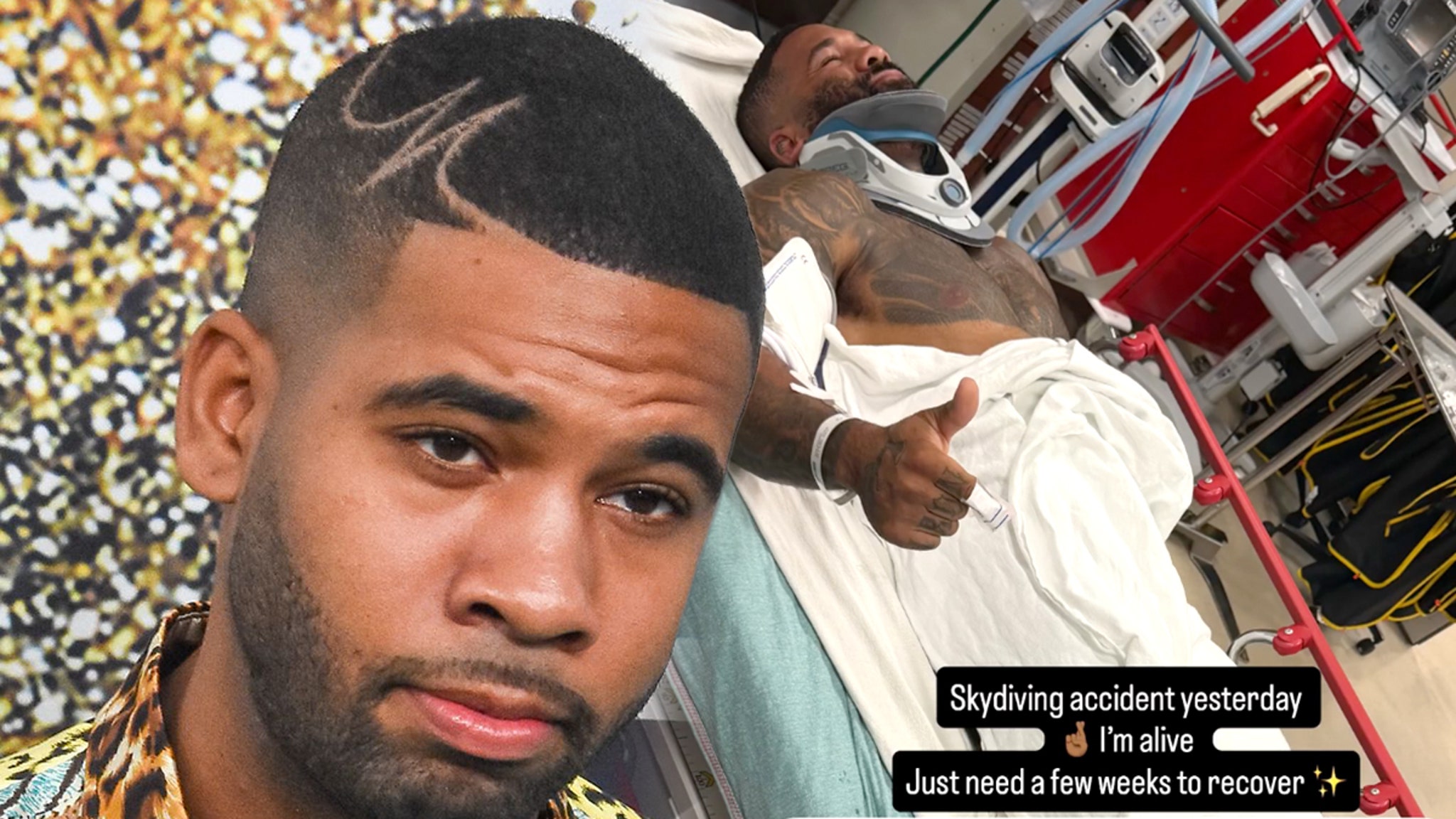 El influencer de mascotas Mike “Real Tarzann” Holston resulta herido en un accidente de paracaidismo