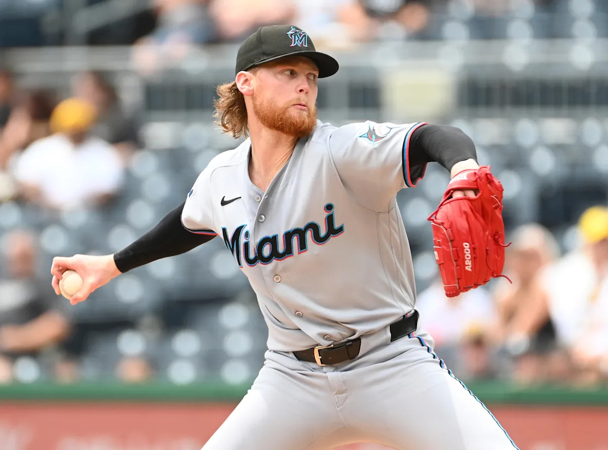 El destacado jugador de los Marlins, Max Meyer, supera a Paul Skenes con una joya de una carrera contra los Piratas y establece un récord de la franquicia en su 15° inicio invicto.