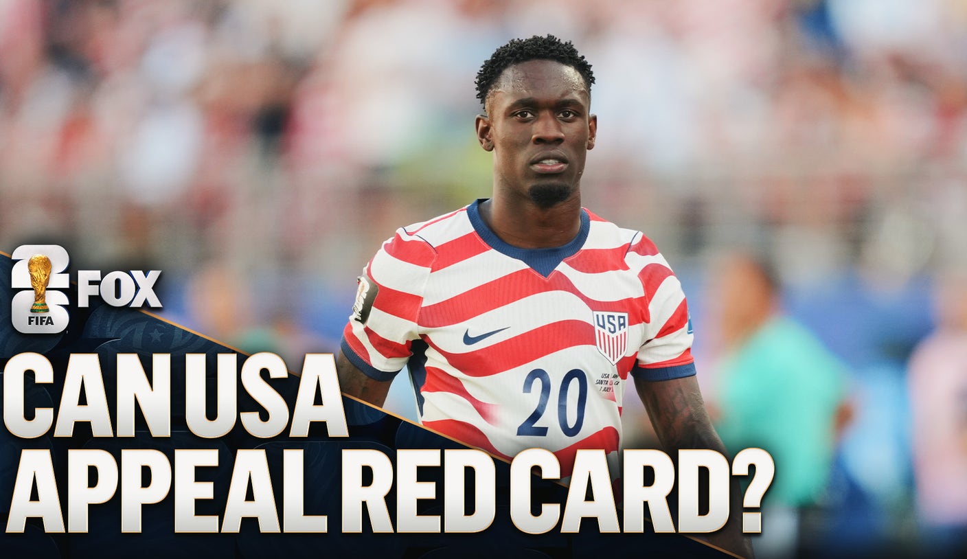 ¿Puede Estados Unidos apelar? Cómo funcionan las apelaciones de tarjetas rojas de la Copa Mundial