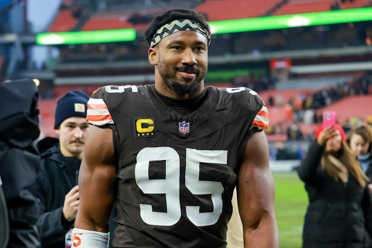 Myles Garrett dice que los Steelers estaban más preocupados por proteger el récord de capturas de TJ Watt que por ganar contra los Browns