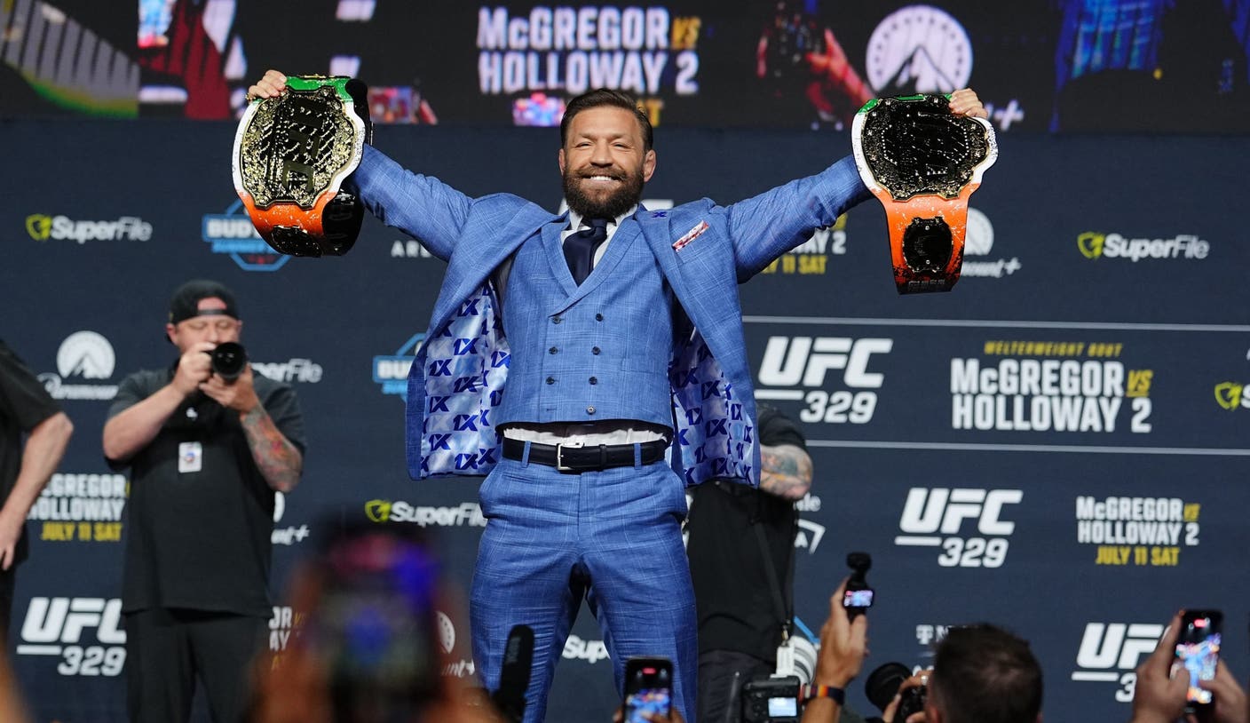 Código promocional de Kalshi FOXSPORTS: obtenga un bono de $ 10 antes de Conor McGregor vs. Max Holloway, UFC 329 Fight Night
