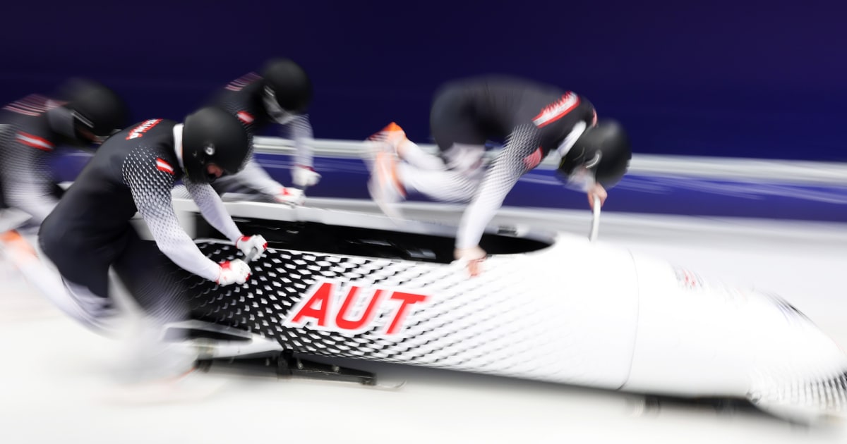 El equipo austriaco de bobsleigh se estrella en los Juegos de Invierno