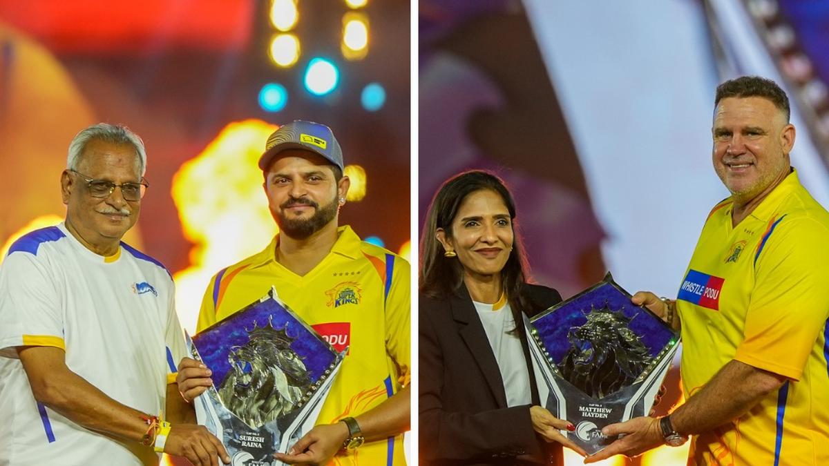 Chennai Super Kings presenta su Salón de la Fama; Hayden y Raina se anunciaron como los primeros miembros.