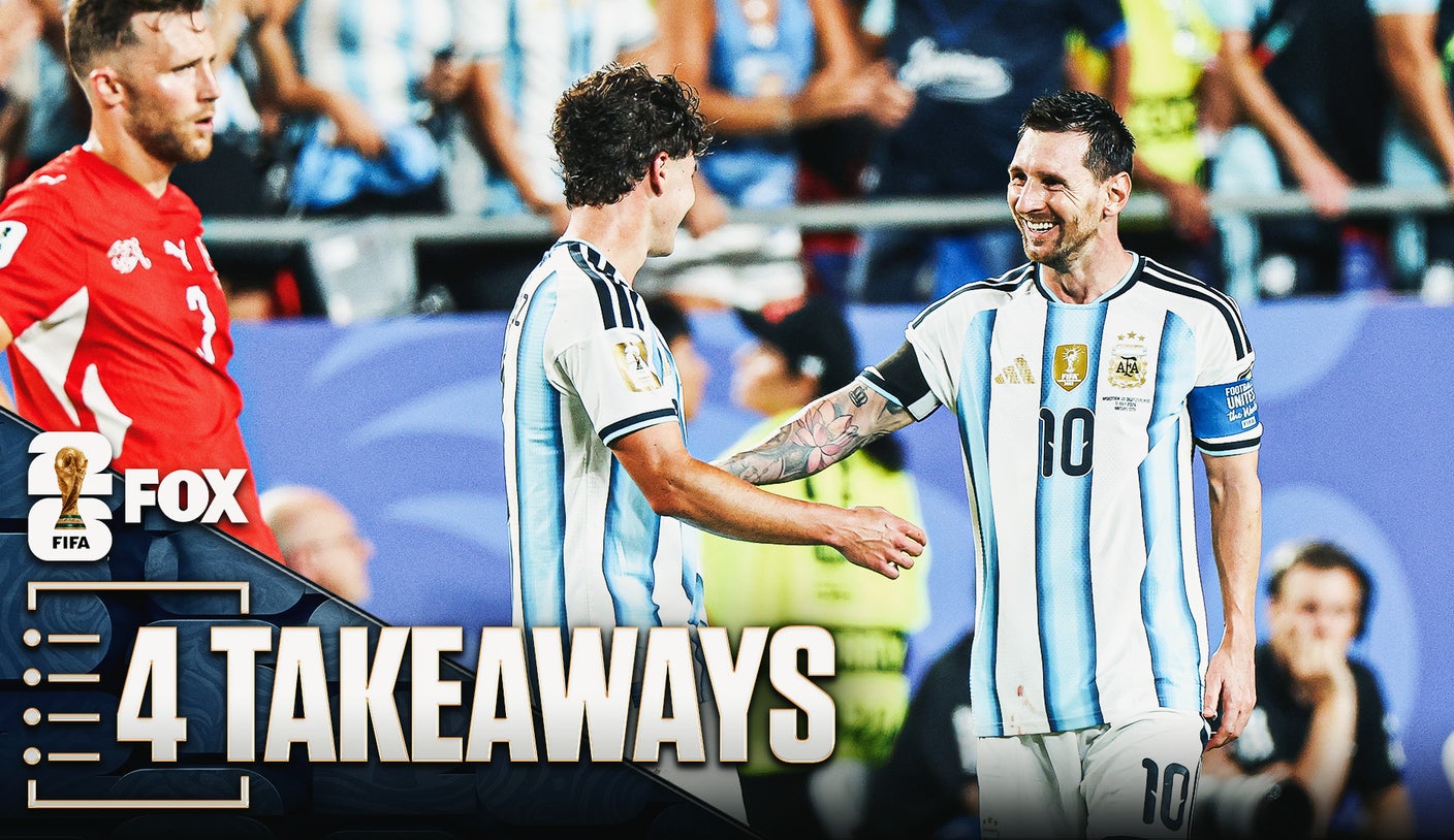 Las feas victorias aún cuentan: 4 conclusiones del último partido cerrado de Argentina contra Suiza