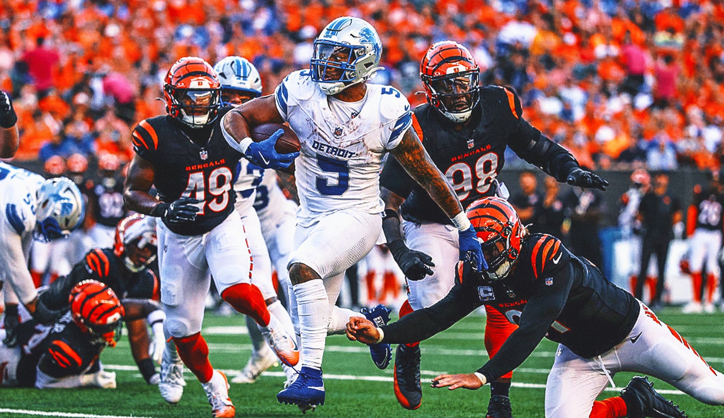 El corredor de los Lions, David Montgomery, cuestiona el informe de que quiere irse de Detroit