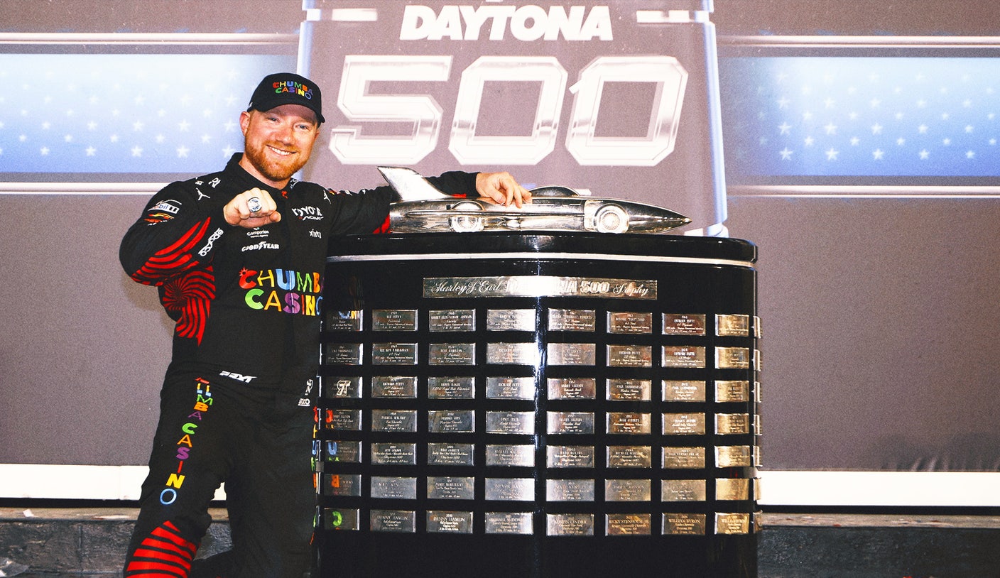 Tyler Reddick, campeón de Daytona: Tuve “dolor de estómago” después de la temporada 2025