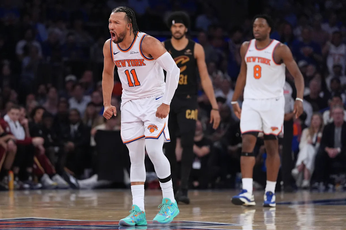 Los números más locos de la remontada de 22 puntos de los Knicks en el último cuarto contra los Cavaliers en el Juego 1