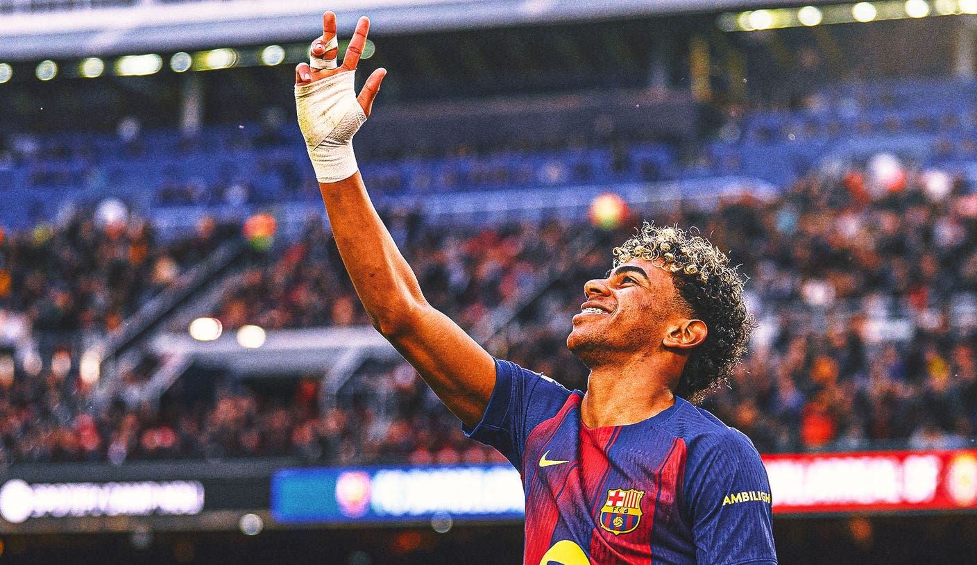 Lamine Yamal dice que le regalará un hat-trick a su madre