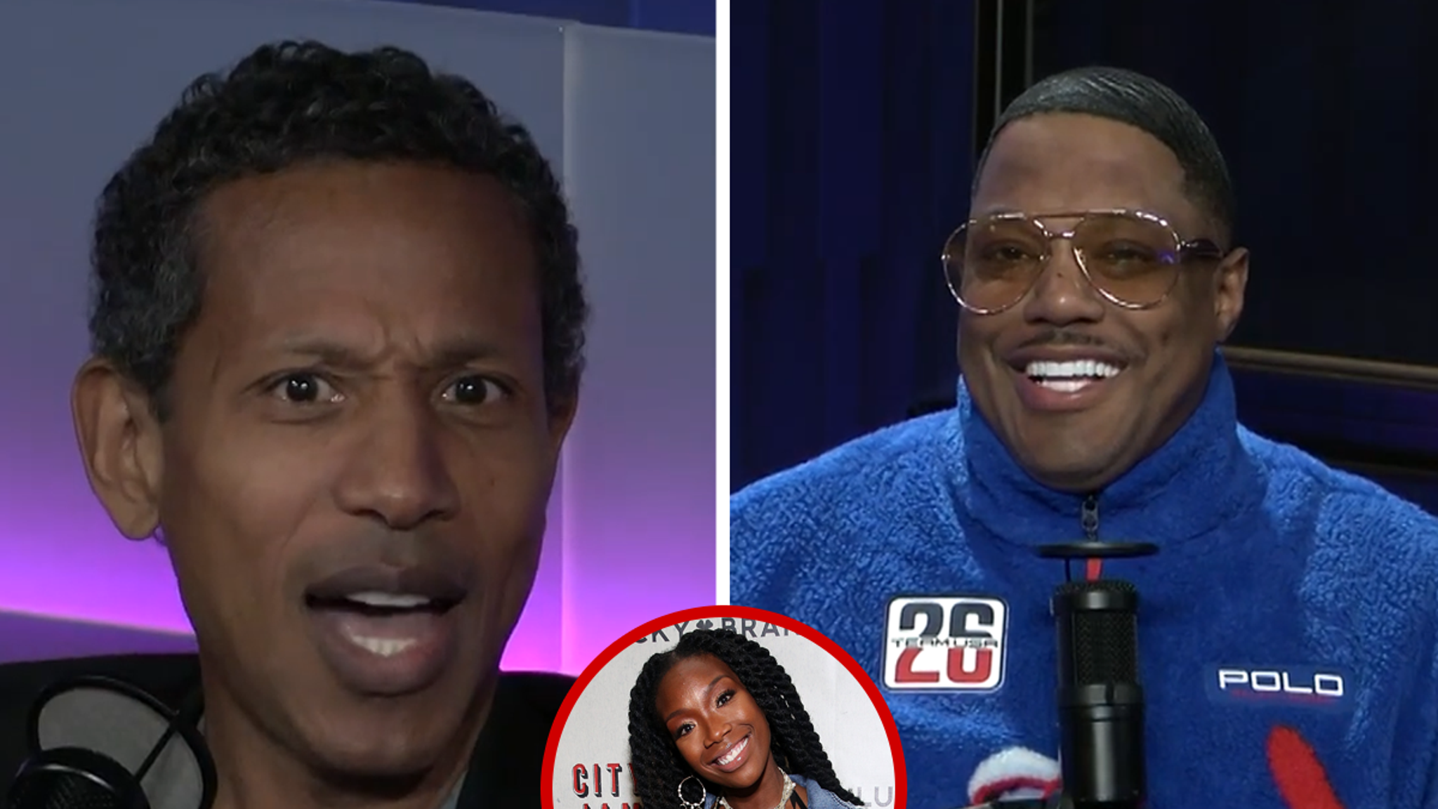 Brandy niega haber salido con el rapero Shyne después de alardear de romance en un podcast