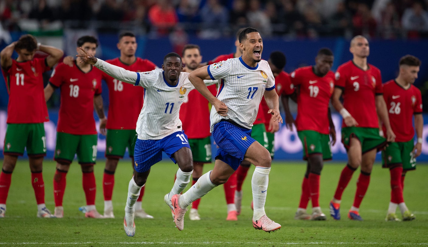 Deschamps descarta los temores de que Saliba se lesione, Dembélé está listo para regresar