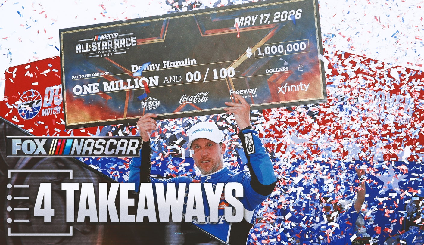 4 conclusiones de la victoria del Juego de Estrellas de Denny Hamlin en Dover