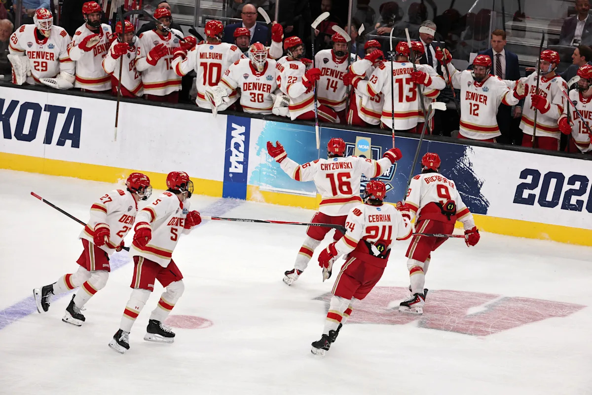 Denver vence a Wisconsin y gana el undécimo título de Frozen Four